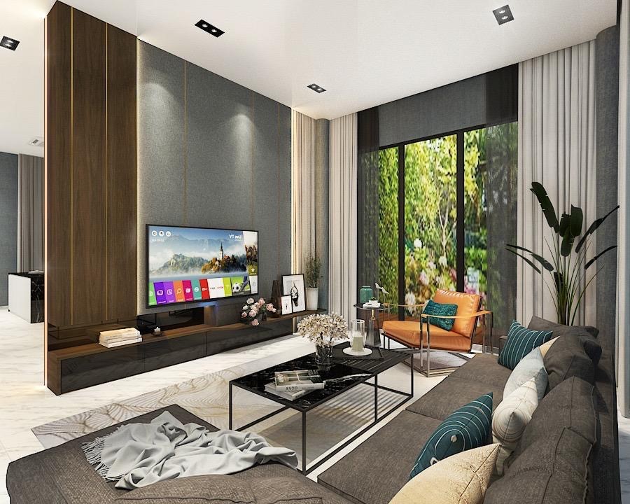 living room tv console design singapore